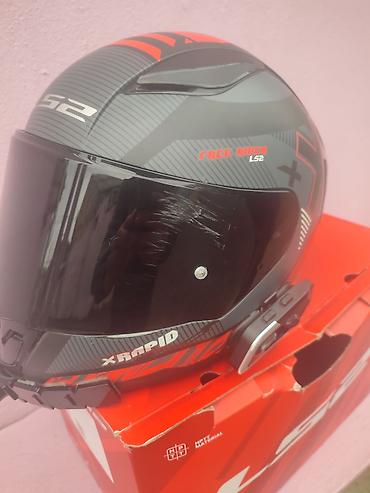 Nəqliyyat: Məhsul: LS2 “X-Rapid” tam üzlü motosiklet dəbilqəsi + quraşdırılmış — 5