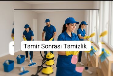ищу работу охранника: “Təmir sonrası peşəkar təmizlik – evinizə yeni nəfəs gətiririk!” 🔹
