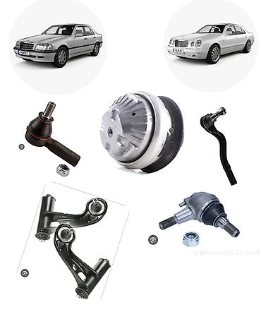 mercedes ayaqaltı: Məhsul: Mercedes C‑Class W202 və E‑Class W210 üçün asqı və sükan — 1