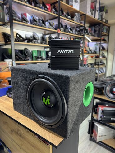 Сабвуферы для авто: Сабвуфер Machete ! Усилитель Avatar at lalafo.kg — 2 Сабвуферы для авто: Сабвуфер Machete ! Усилитель Avatar — 2