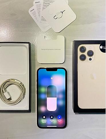 apple ipad 13: IPhone 13 Pro, 128 GB, Qızılı, Zəmanət, Kredit, Simsiz şarj — 4