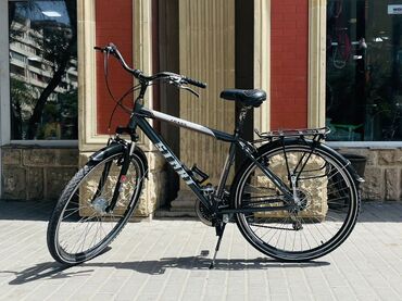 назови соответствующие отрезки на фонарном столбе: Şəhər velosipedi 28"