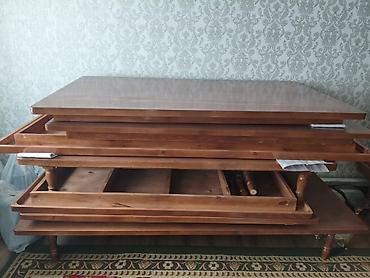 Столы: Продаются столы, стульчики. Столы размер 80,/140 цена 2500. Столы — 1