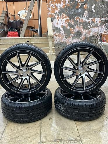 Disk təkərlər: Salam vossen disk təkər satılır təkərdə çat sıvarkadan söhbət gedə — 4
