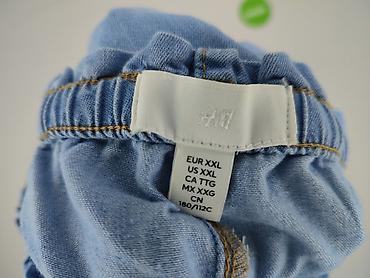 jeans boot cut: H&M, Spodnie materiałowe damskie, rozmiar 2XL — 4