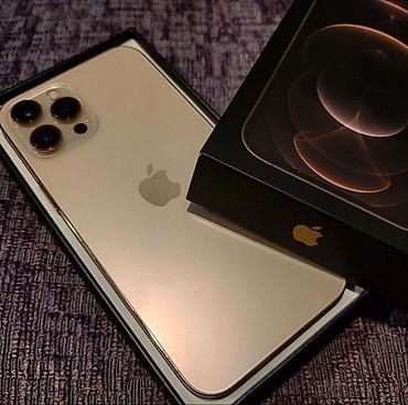 IPhone 12 Pro Max, 256 GB, Qızılı, Simsiz şarj, Face ID