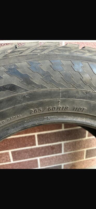 шипованные шины б у: Шиналар 265 / 60 / R 18, Winter stud, Колдонулган, Комплект, Yokohama
