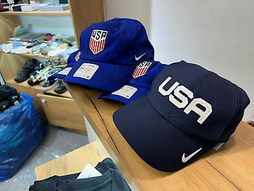головное: Головные уборы, Nike, Новый, цвет - Голубой, Самовывоз, Платная доставка — 3