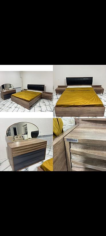 termo mebel: İşlənmiş, İkinəfərlik çarpayı, Matras ilə — 1