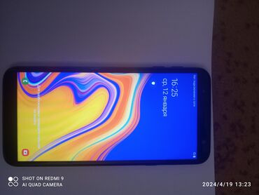 б у телефоны ми: Samsung Galaxy J4 Plus, Б/у, 32 ГБ, цвет - Голубой, 2 SIM