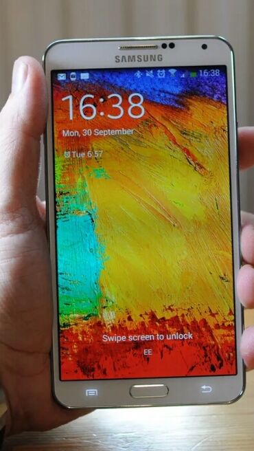 samsung note 1: Samsung Galaxy Note 3, 2 GB, rəng - Ağ