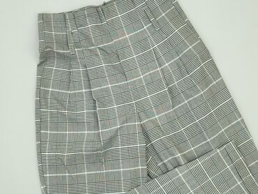 bluzki eleganckie białe: Material trousers, Bershka, XS (EU 34), condition - Very good