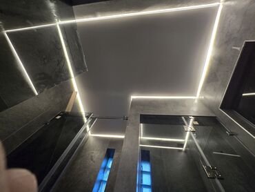 Натяжной потолок: Натяжной потолок Матовое, 3D потолки, Глянцевое Бесплатный замер, Монтаж, Гарантия — 14