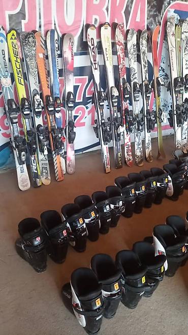 Лыжи: 50штук лыжа сатылат батинкасы менен.эвроппан келди жаныле — 4
