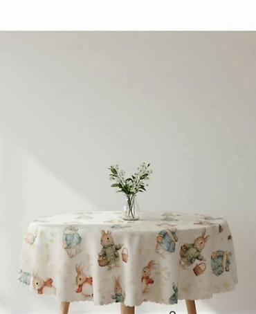 Kuhinjski tekstil: Okrugli stolnjaci
140cm 1400 din 
180cm 1600 din 
🌞 — 6