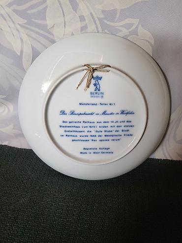 Figure: Novi nemacki tanjiri za na zid iz 70ih.godina. Berlin porcelan,novi — 14