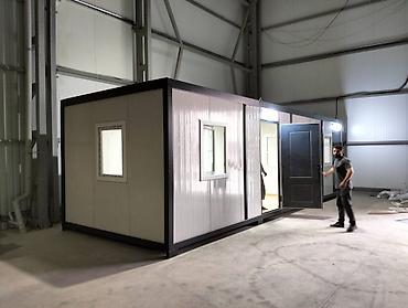 Konteynerlər: Ofis Konteyner ✅ 9.00x3.00m Konteyner ✅ Uzunluq: 9.00m    ✅ En — 4