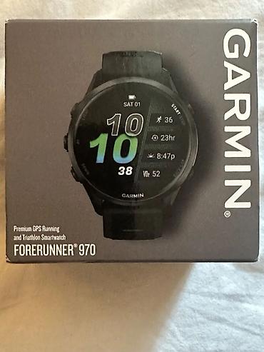 smart saat adapteri: Garmin Forerunner 970 GPS ağıllı idman saatı Qaçış və triatlon üçün — 1
