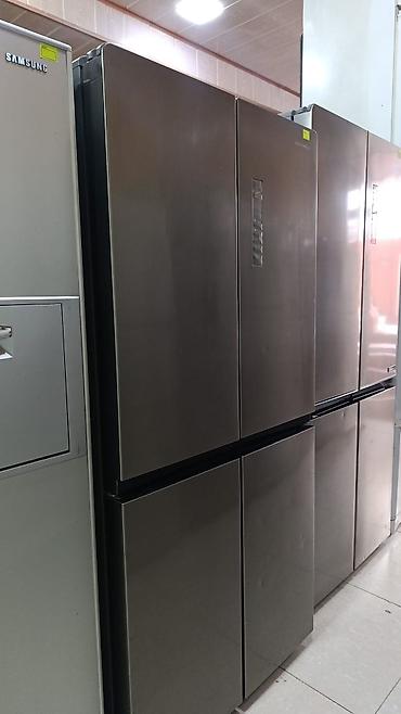 ucuz soyducular: Midea dörd qapılı (French Door) soyuducu - Rəng: paslanmayan polad — 2