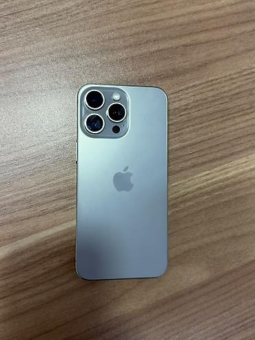 iphone mega max: IPhone 15 Pro Max, 256 GB, Natural Titanium, Face ID — 6