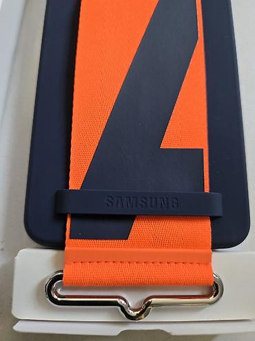 чехол samsung s: Samsung Galaxy A73 üçün orijinal kabro – Silicone Cover with Strap — 4