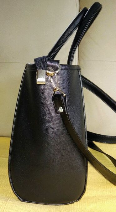 Torbe: Moderna crna torba NOVO Prelepa i moderna crna torba, potpuno nova i — 7