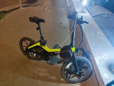 saft bicycle: İşlənmiş Elektrik velosipedi 20", sürətlərin sayı: 7, 350-500 Vt, Ünvandan götürmə, Pulsuz çatdırılma
