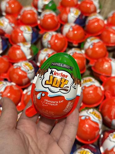 minecraft kinder: Məhsul: Kinder Joy yumurtaları – tematik seriyalar - — 1