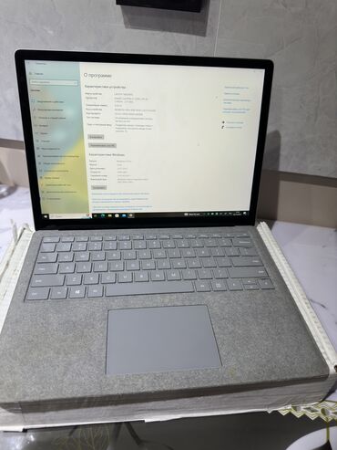 Ноутбуки: Ноутбук, Microsoft Surface, 8 ГБ ОЗУ, Intel Core i5, 13.5 ", Б/у, Для несложных задач, память SSD