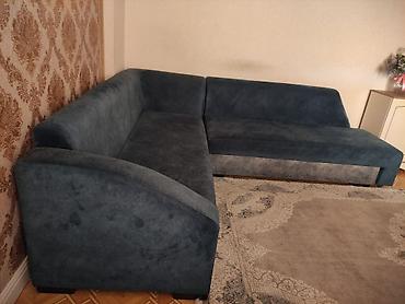 Divanlar: Künc divan, İşlənmiş, Açılan, Bazalı, Vеlur parça — 1