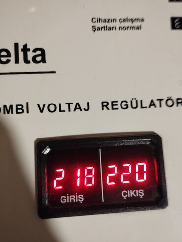 Стабилизаторы напряжения: Delta Kombi Voltaj Regülatörü Xüsusiyyətlər: - Kombilər üçün voltaj