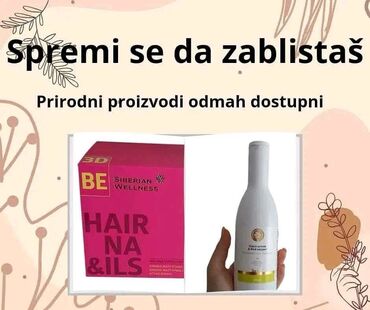 sampon za masnu kosu limes: Hair & Nils i šampon za oštećenu kosu Obnovite kosu i nokte sa