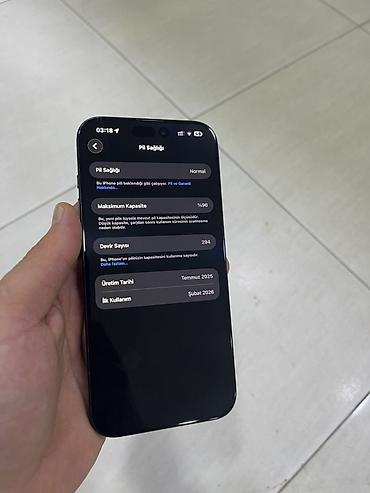 ayfon 12 barter: IPhone 16 Pro Max, 512 GB, Qara, Simsiz şarj — 2