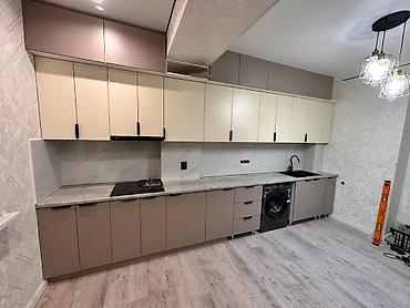 Кухонные гарнитуры: Кухонный гарнитур, Новый, цвет - Серый, МДФ, Бесплатная доставка — 5