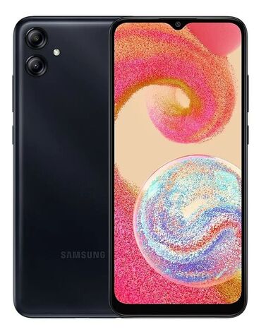 запчасти телефон бишкек: Samsung Galaxy A04, Колдонулган, 64 ГБ, түсү - Кара, 2 SIM