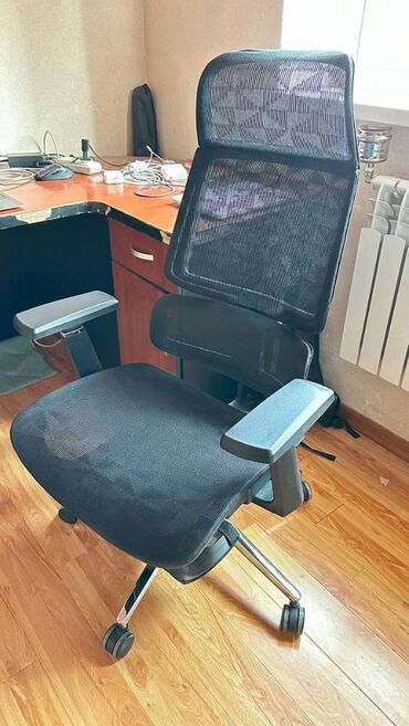 флипчарты магнитно маркерная меловая с дополнительными планками: Офис креслолор, Дөңгөлөктүү, түсү - Кара, Өзү алып кетүү, Акысыз жеткирүү