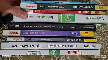 Testlər: Məktəb və qəbul imtahanlarına hazırlıq üçün müxtəlif fənlər üzrə dərs — 1