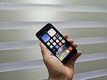 Apple iPhone: IPhone SE, Б/у, 64 ГБ, Белый, Защитное стекло, 76 % — 9