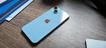 iphone 14 satışı: IPhone 14, 256 GB, Mavi, Barmaq izi, Simsiz şarj, Face ID