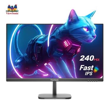 игровой компьютер купить бишкек: Монитор, ViewSonic, Новый, LED, 23" - 24"