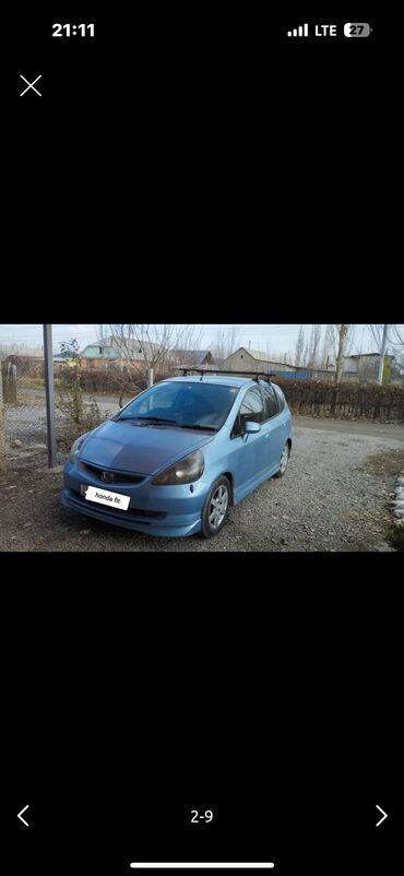 машына хонда фит: Honda Fit: 2002 г., 1.3 л, Бензин