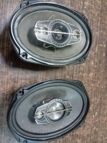 Колонки и сабвуферы: Pioneer avtomobil akustikası – 6"x9" oval koaksial dinamiklər dəsti — 1