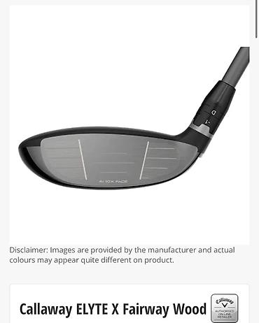 вуди: Callaway ELYTE X Fairway 3 Wood Для гольфа. Фервейный вуд с — 4