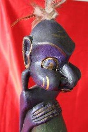 Figure: STARA DRVENA FIGURA MUŠKARCA, RUČNI RAD, UNIKAT | Drvena figura — 5