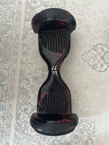 Гироскутер 6.5" (самобаланс), корпус «black red marble». - Диаметр