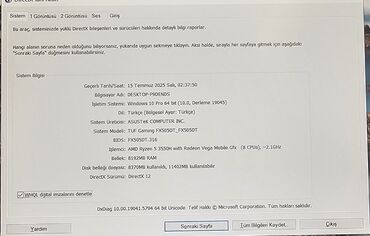 Kompüter və noutbuk aksesuarları: İşlənmiş ASUS TUF Gaming, 15.6 ", AMD Ryzen 5, 256 GB, Ünvandan götürmə, Pulsuz çatdırılma, Ödənişli çatdırılma