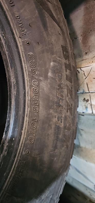 285 65 18: Шины 235 / 60 / R 18, Зима, Б/у, Комплект, Легковые, Япония, Bridgestone — 4