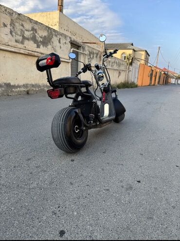 Mopedlər,skuterlər: Elektrik skuter – Citycoco üslubunda geniş təkərli model - Güclü — 3