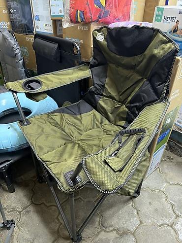 camp: Складное кемпинговое кресло Camp Chair - Комфортное широкое сиденье с — 1