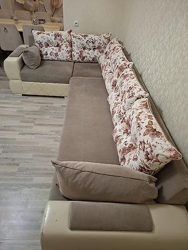 diva divan: Künc divan, İşlənmiş, Parça, Çatdırılma yoxdur — 2